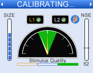 Every test starts with automated ‘in-the-ear’ calibration ensuring accurate results.