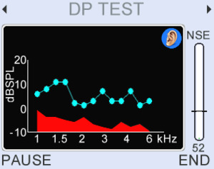 Six1-8kHz customizable
protocols with Half octave line graph, histogram and
frequency circle display.